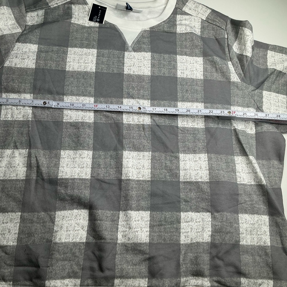 Karen Scott Pullover Table Essential Gray White W… - image 4